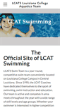 Mobile Screenshot of lcatswimming.com